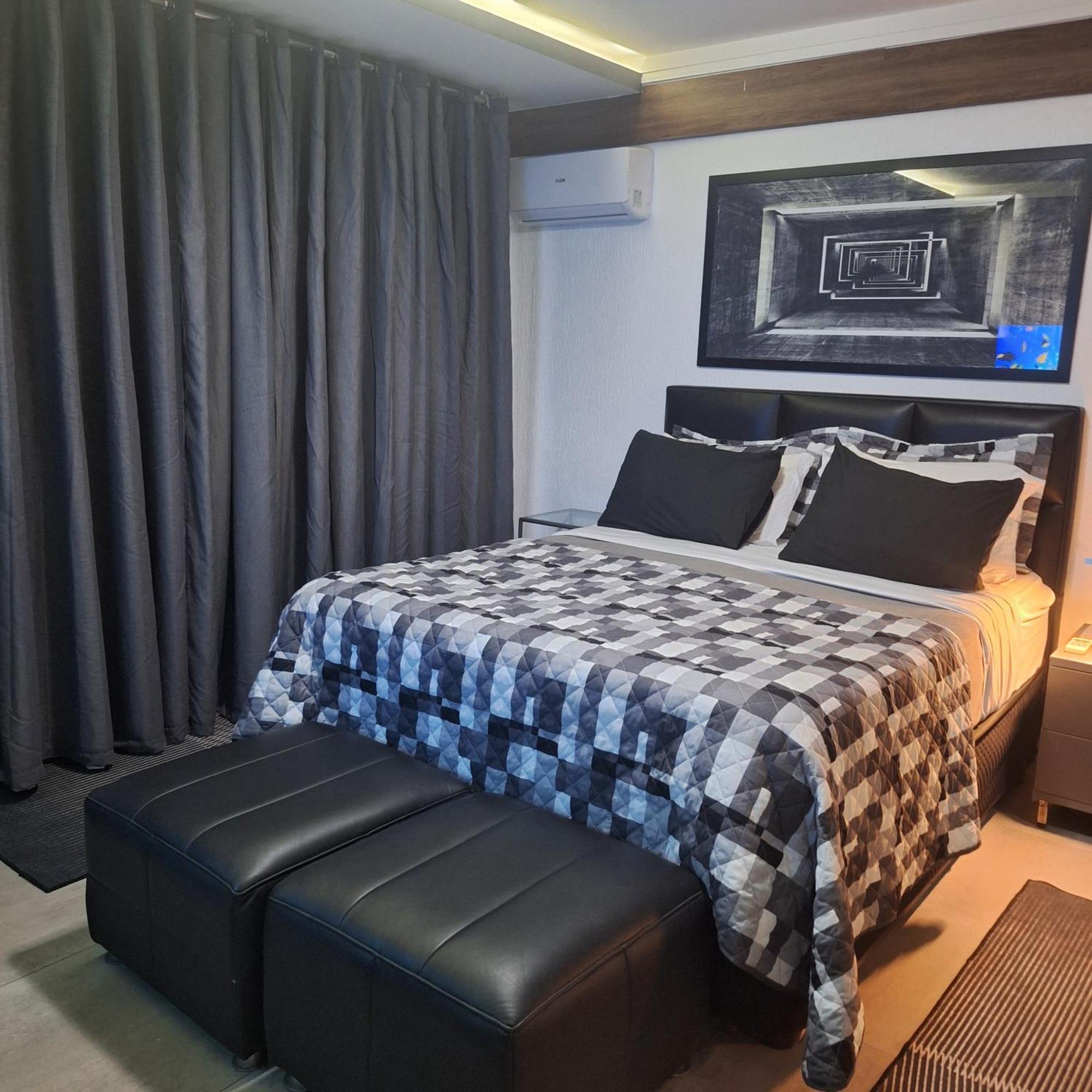 סנטוס Apartamento Frente Mar Moderno 130M2 מראה חיצוני תמונה