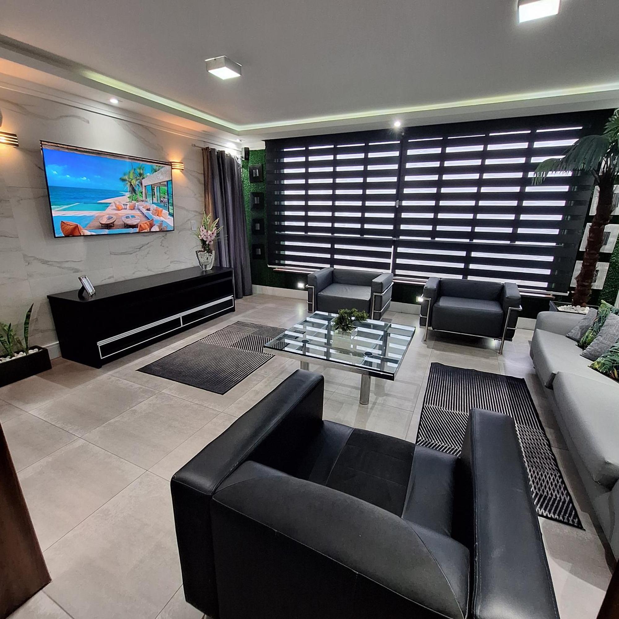 סנטוס Apartamento Frente Mar Moderno 130M2 מראה חיצוני תמונה