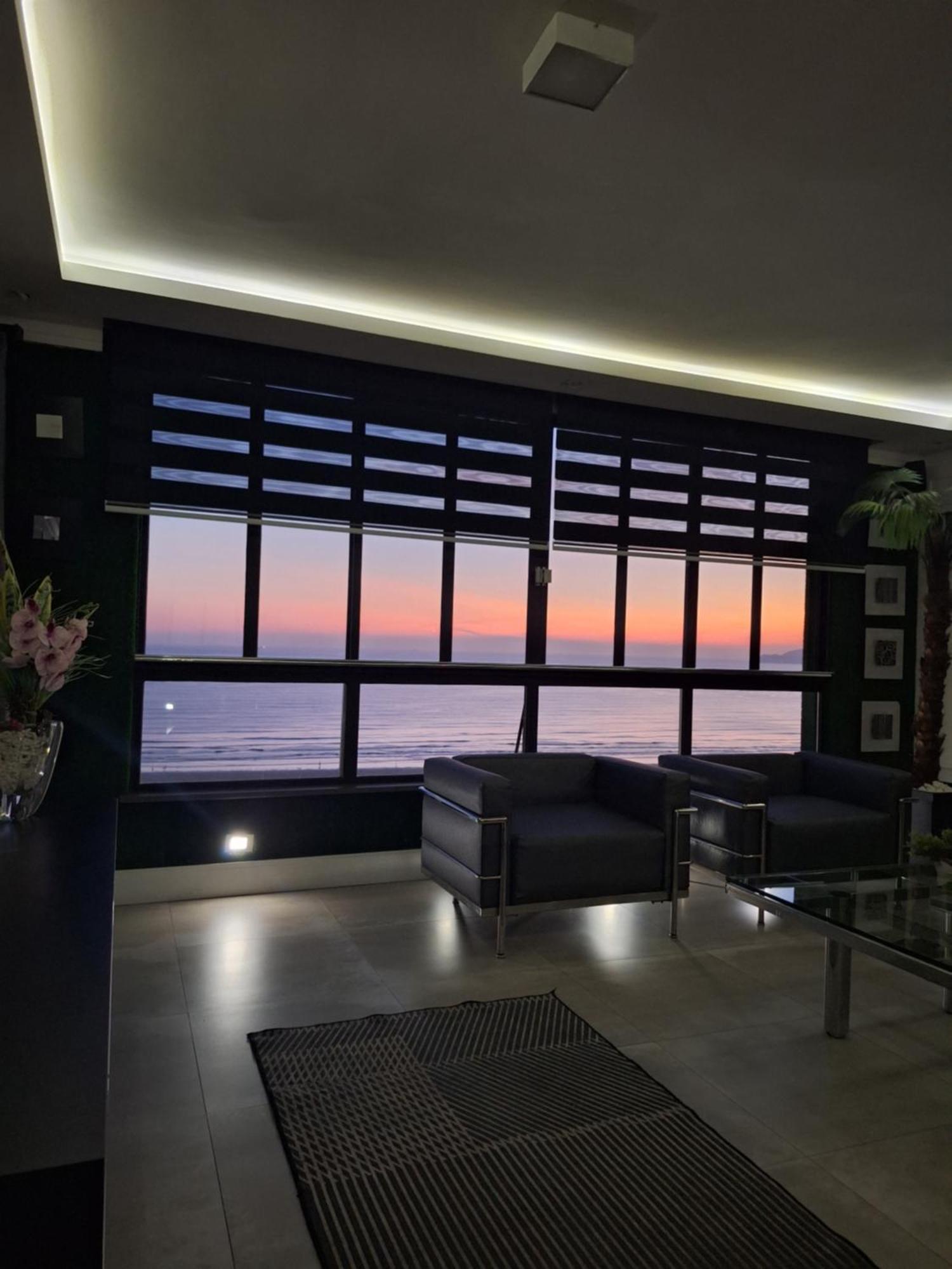 סנטוס Apartamento Frente Mar Moderno 130M2 מראה חיצוני תמונה