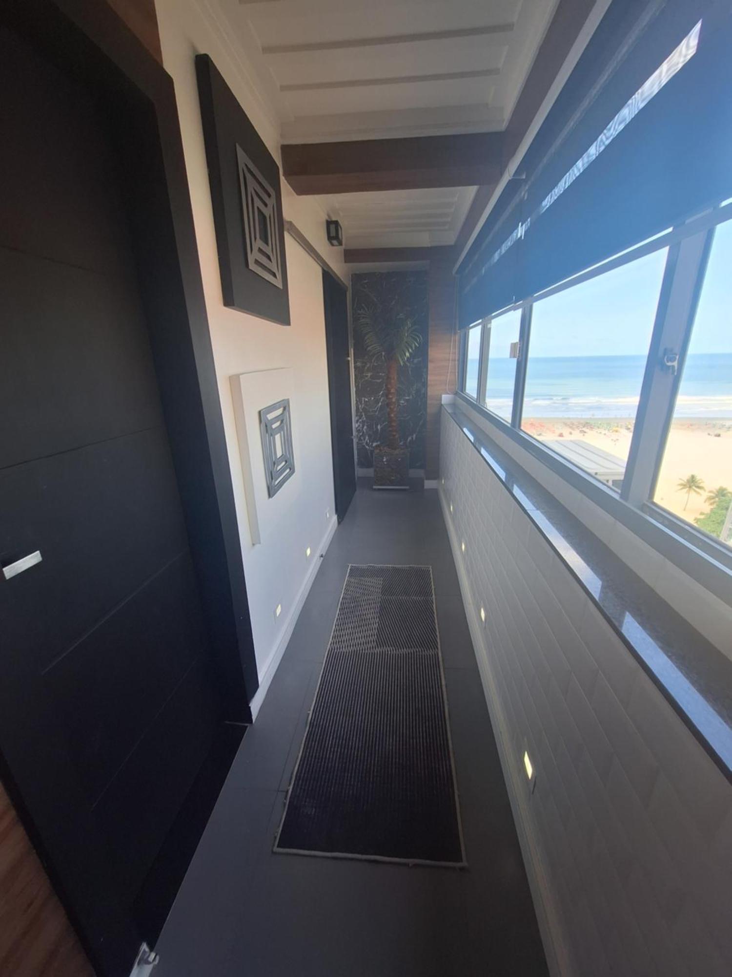 סנטוס Apartamento Frente Mar Moderno 130M2 מראה חיצוני תמונה